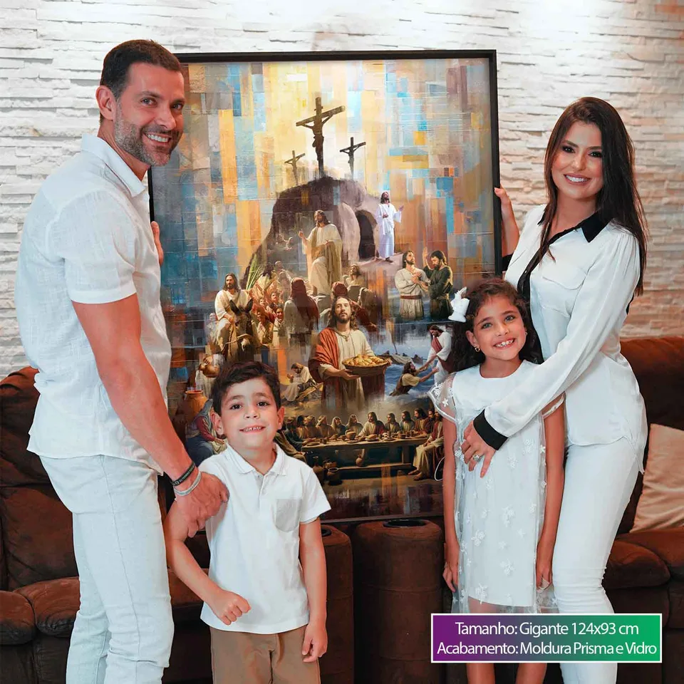 Quadro O Legado de Cristo - Monte Divino, de Gonzalez — foto 6