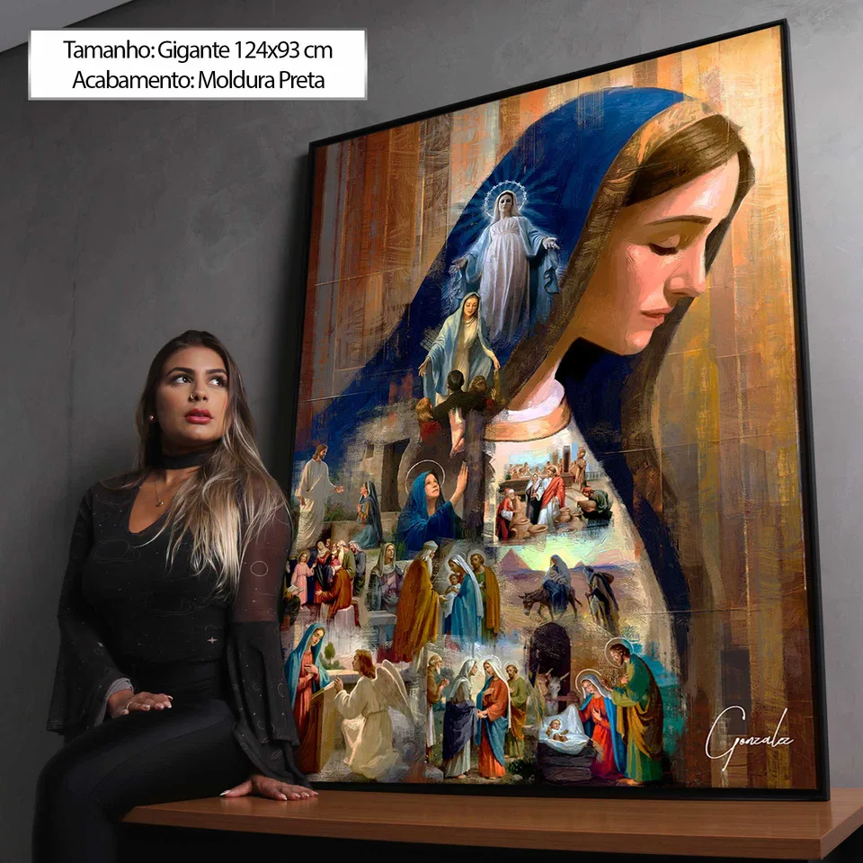 Quadro O Legado de Maria, de Gonzalez — foto 2