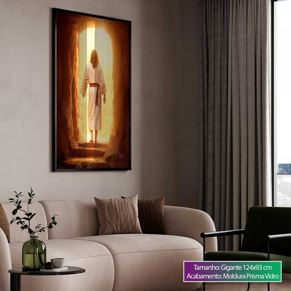 Quadro O Retorno de Cristo, de Benoit — foto 5