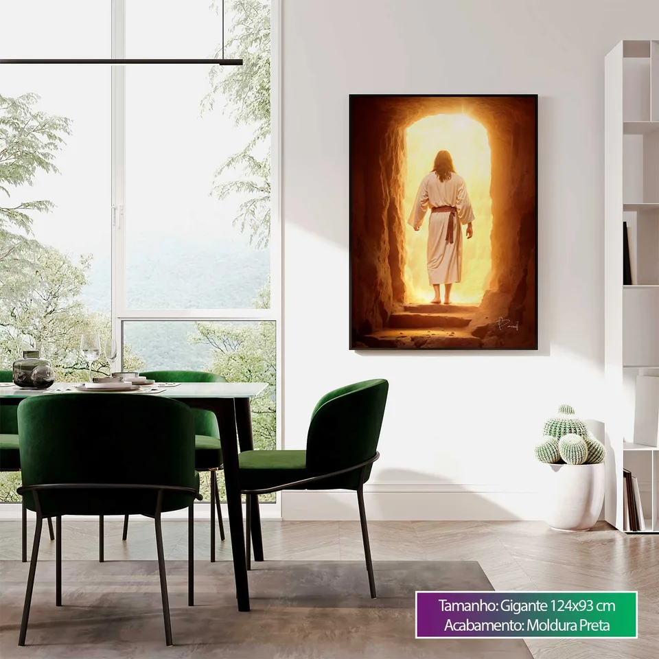 Quadro O Retorno de Cristo, de Benoit — foto 6