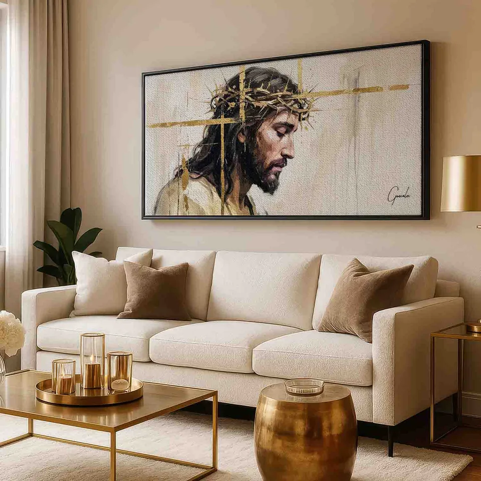 Quadro O Salvador Coroado, de Gonzalez — foto 2