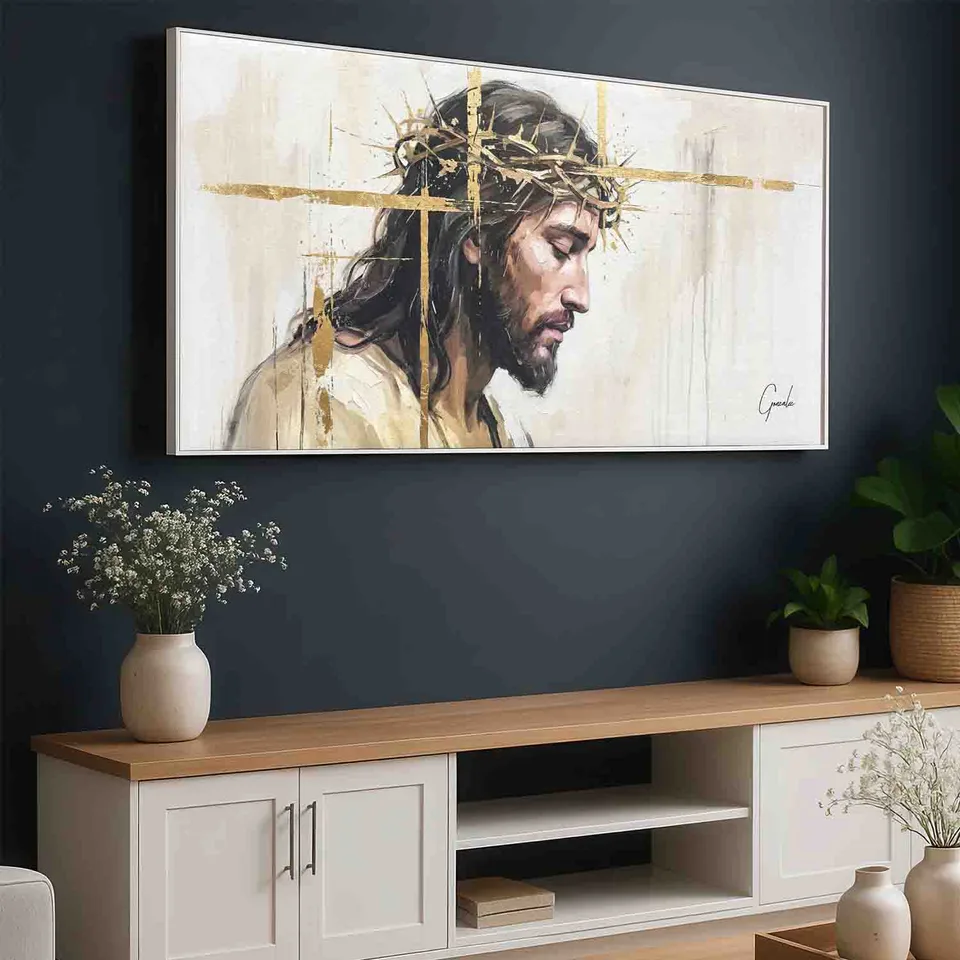 Quadro O Salvador Coroado, de Gonzalez — foto 3