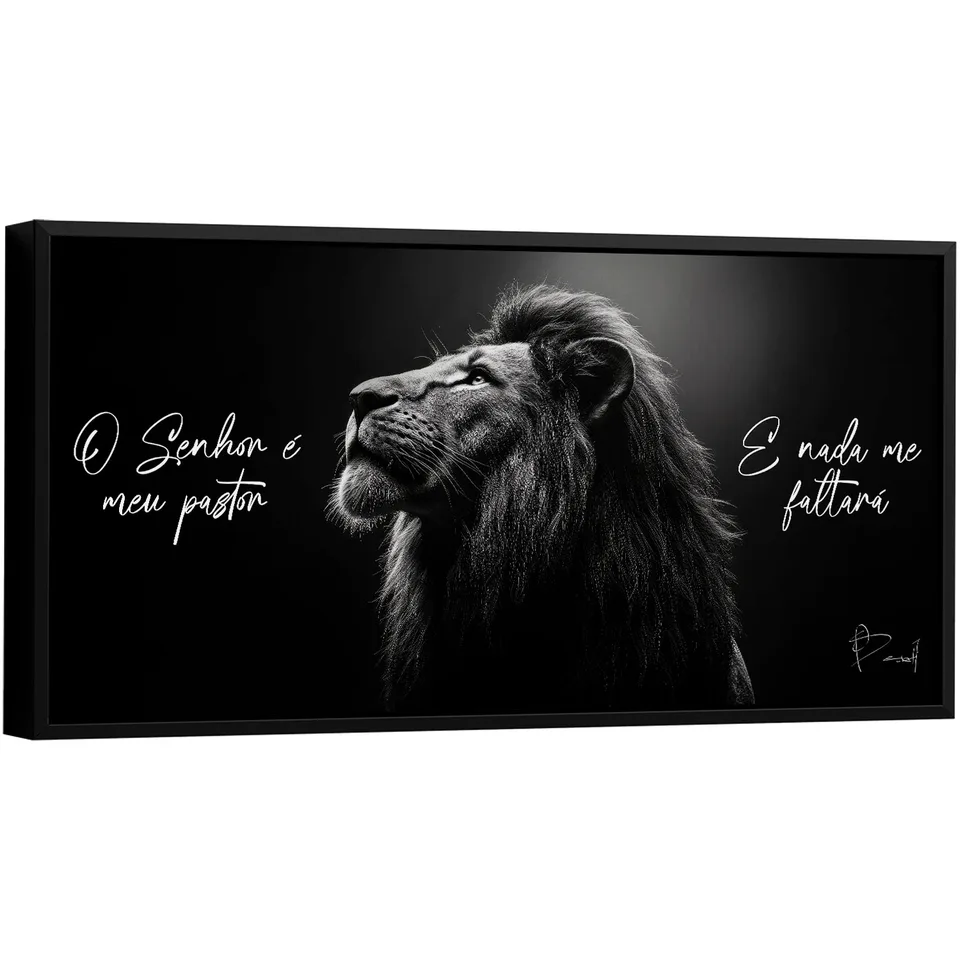 Quadro O Senhor é o Meu Pastor e Nada me Faltará