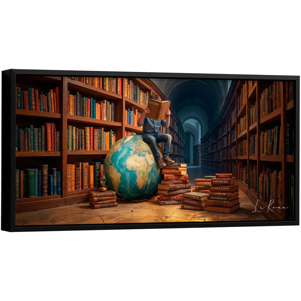 Quadro O Universo de Conhecimento
