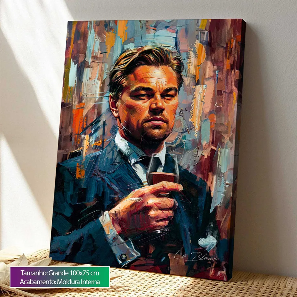 Quadro O Vitorioso Lobo de Wall Street, de Le Blanc — foto 3