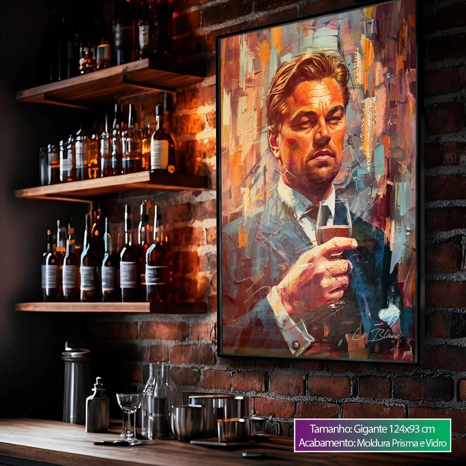 Quadro O Vitorioso Lobo de Wall Street, de Le Blanc — foto 6
