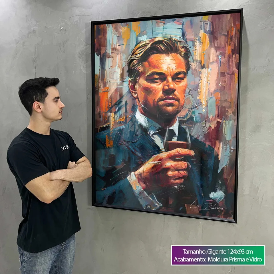 Quadro O Vitorioso Lobo de Wall Street, de Le Blanc — foto 8