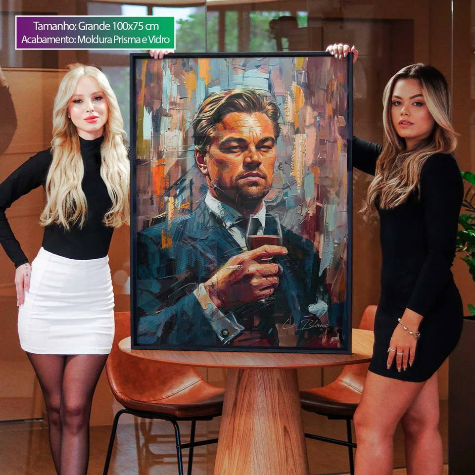 Quadro O Vitorioso Lobo de Wall Street, de Le Blanc — foto 9