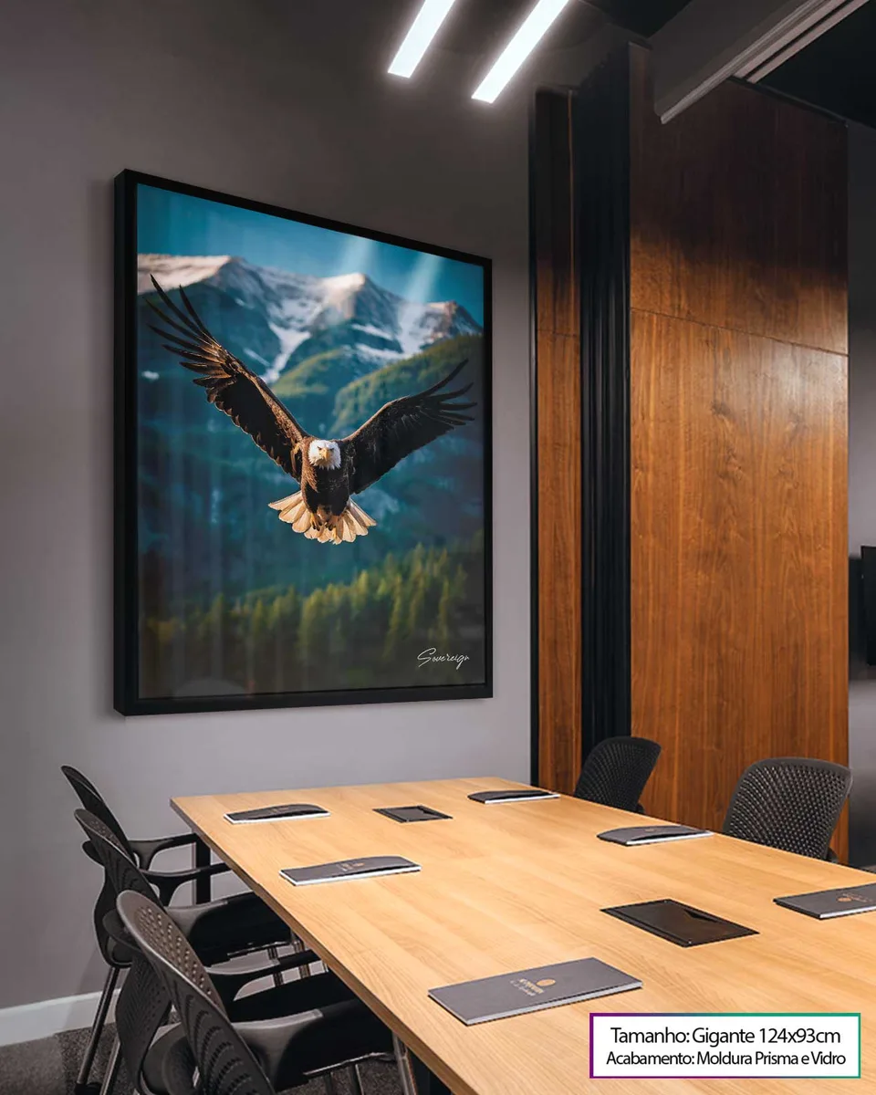 Quadro O Voo da Águia para escritório, de Sovereign — foto 2
