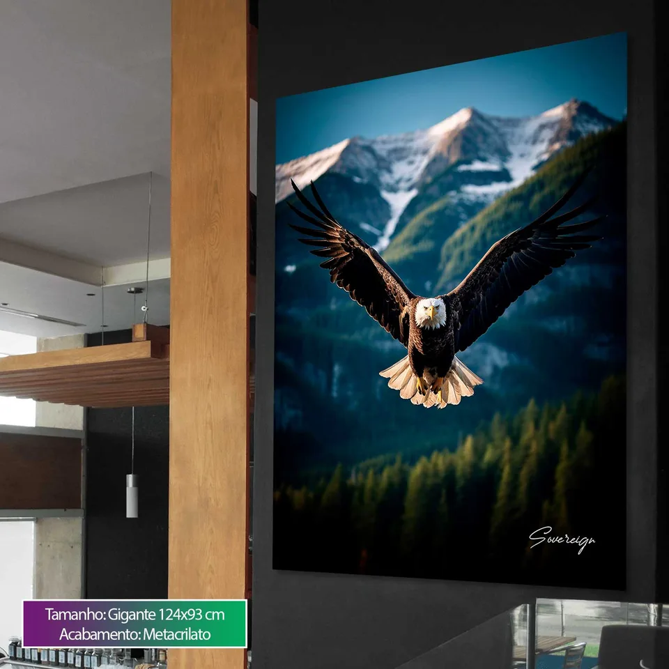 Quadro O Voo da Águia para escritório, de Sovereign — foto 3