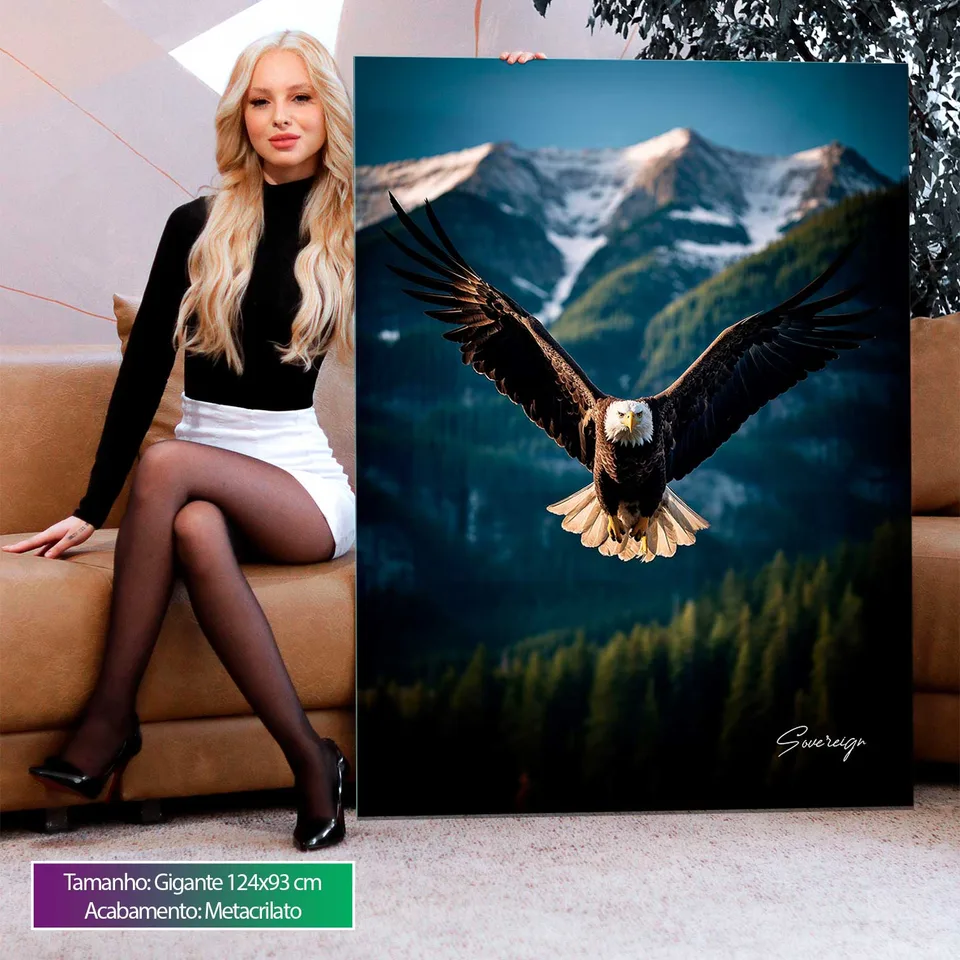 Quadro O Voo da Águia para escritório, de Sovereign — foto 5
