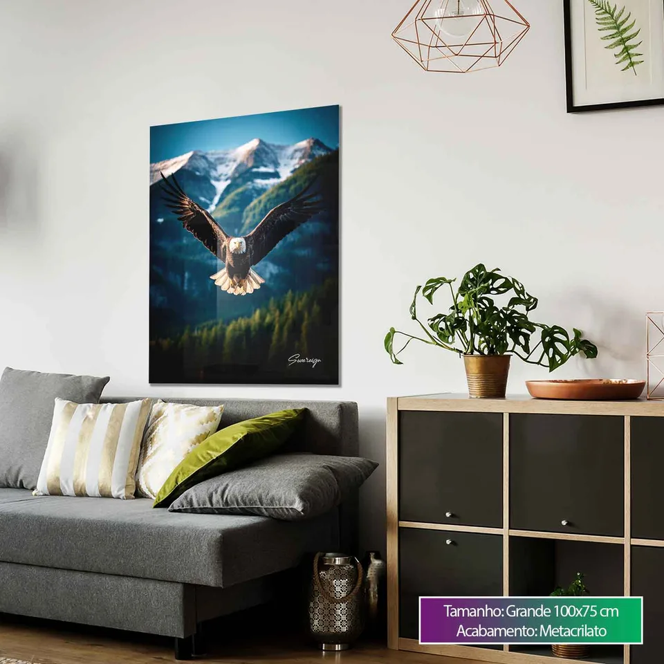 Quadro O Voo da Águia para escritório, de Sovereign — foto 6