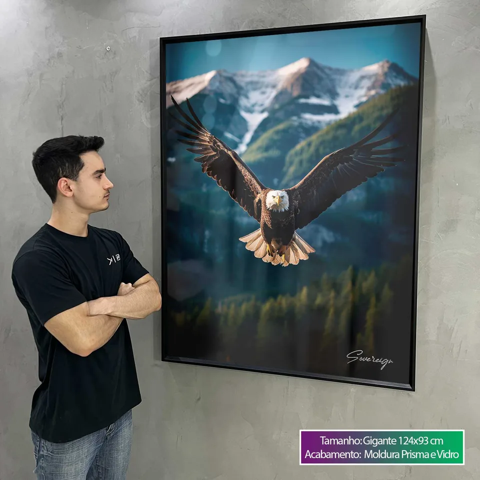 Quadro O Voo da Águia para escritório, de Sovereign — foto 7