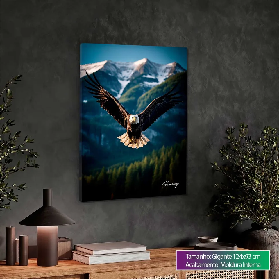 Quadro O Voo da Águia para escritório, de Sovereign — foto 9