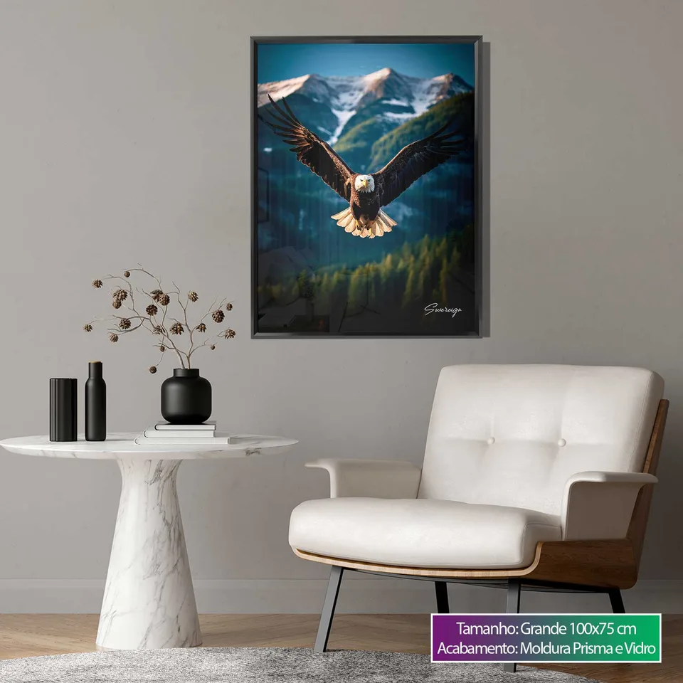 Quadro O Voo da Águia para escritório, de Sovereign — foto 10