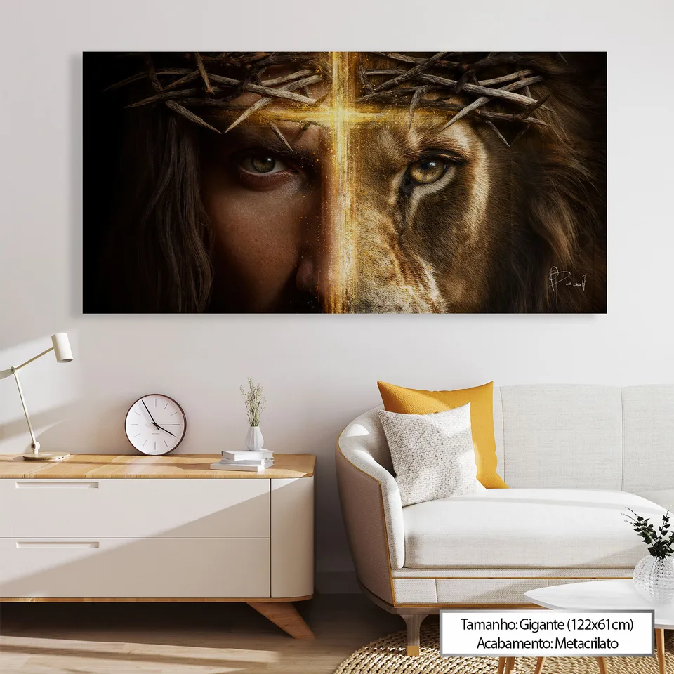 Quadro Olhares Divinos, de Benoit — foto 3
