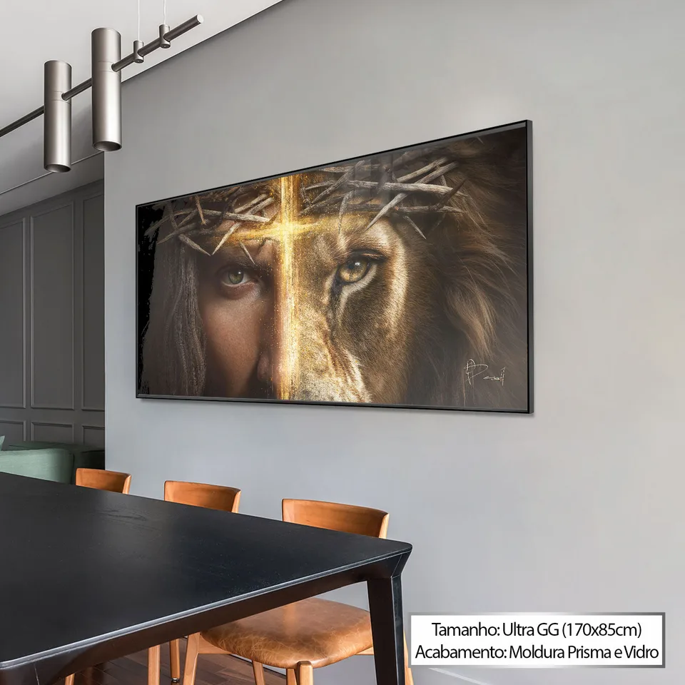 Quadro Olhares Divinos, de Benoit — foto 5