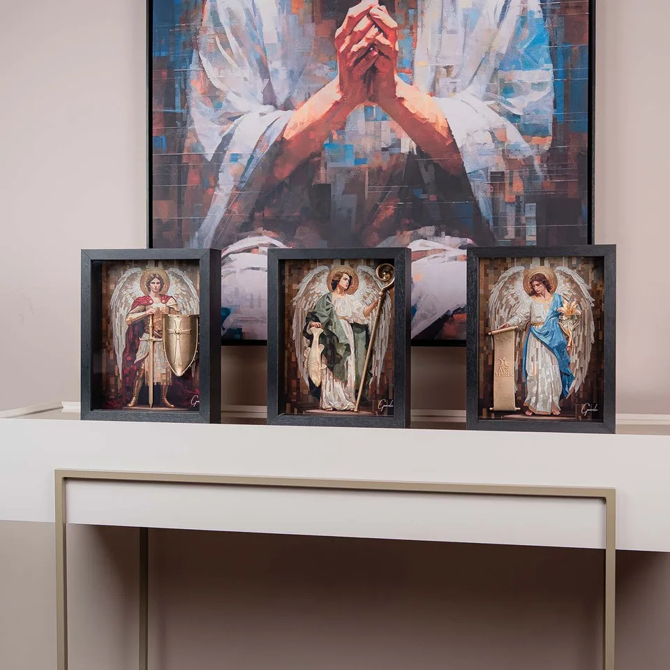 Quadro Os Arcanjos Celestiais, de Gonzalez — foto 2