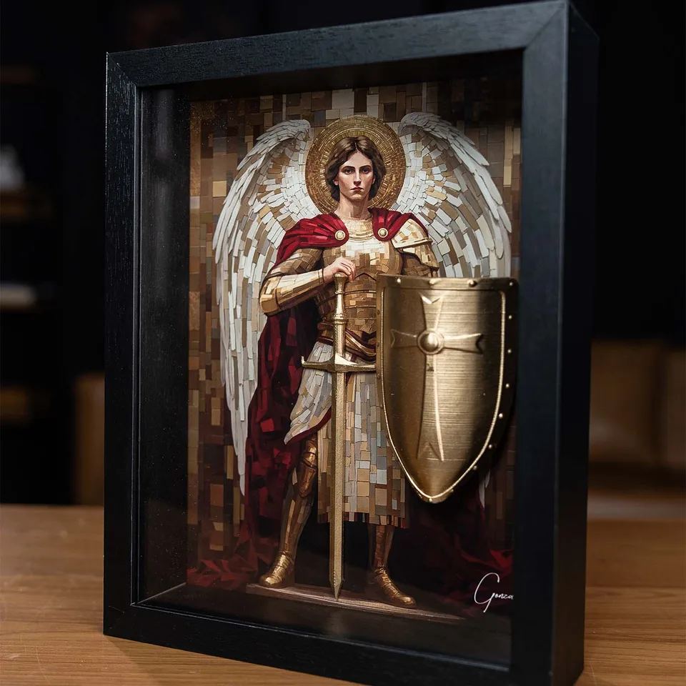 Quadro Os Arcanjos Celestiais, de Gonzalez — foto 9