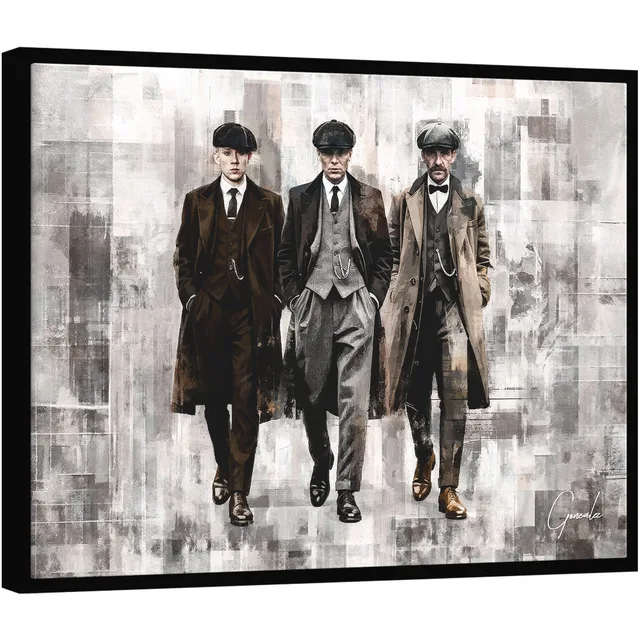 Quadro Os Peaky Blinders Grid Art