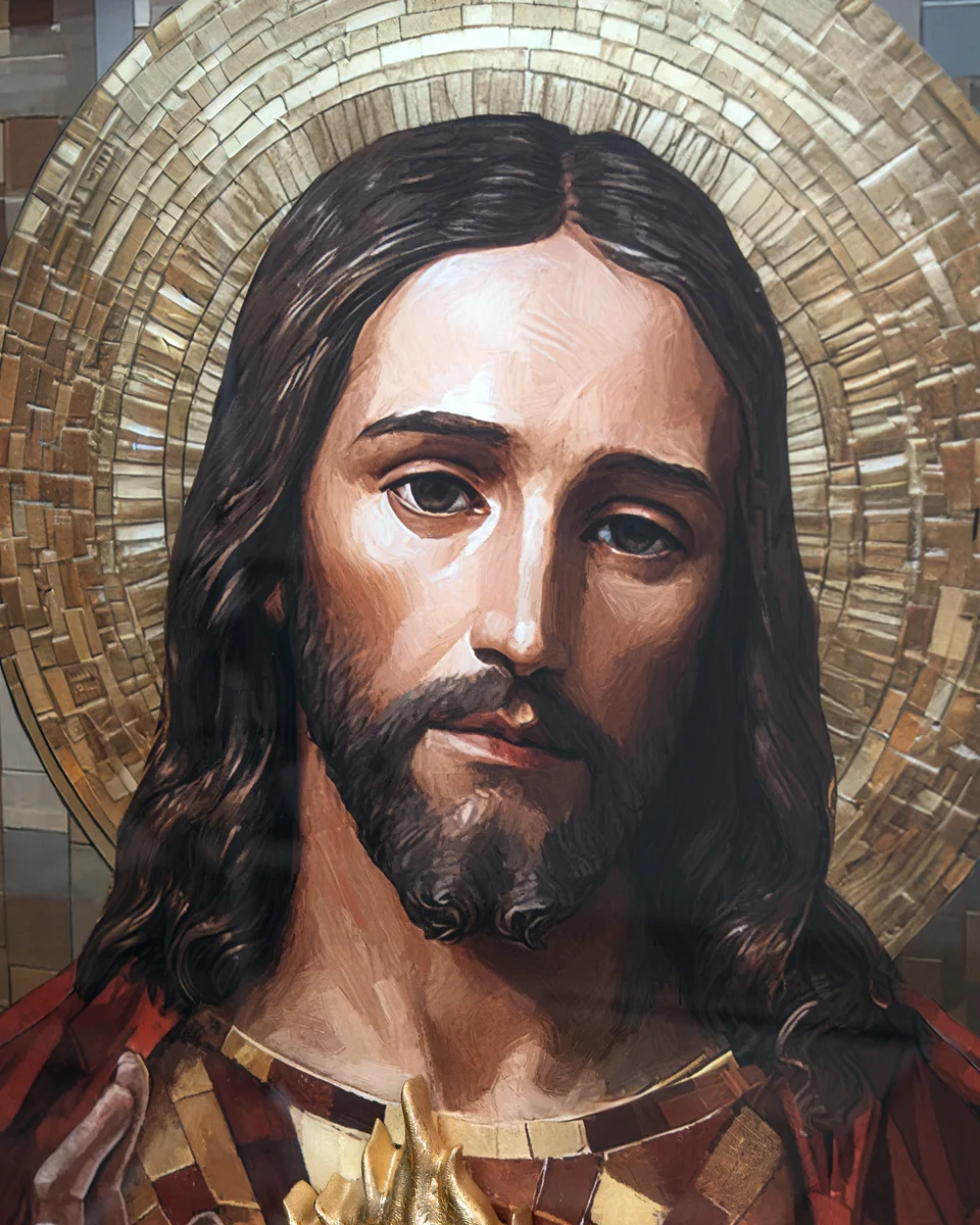 Os Sagrados Corações de Jesus e Maria 2 peças - Médio — foto 5