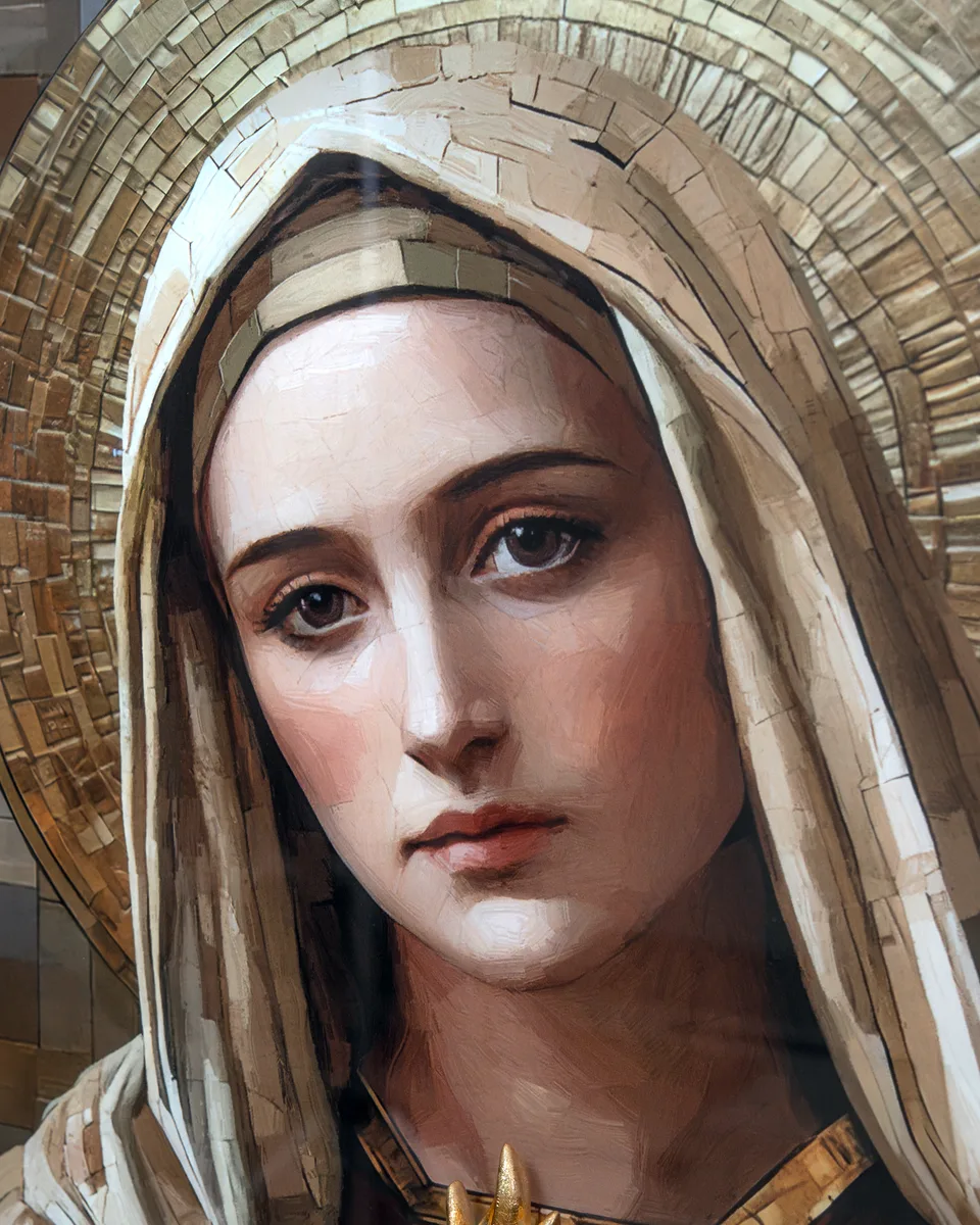 Os Sagrados Corações de Jesus e Maria 2 peças - Médio — foto 6