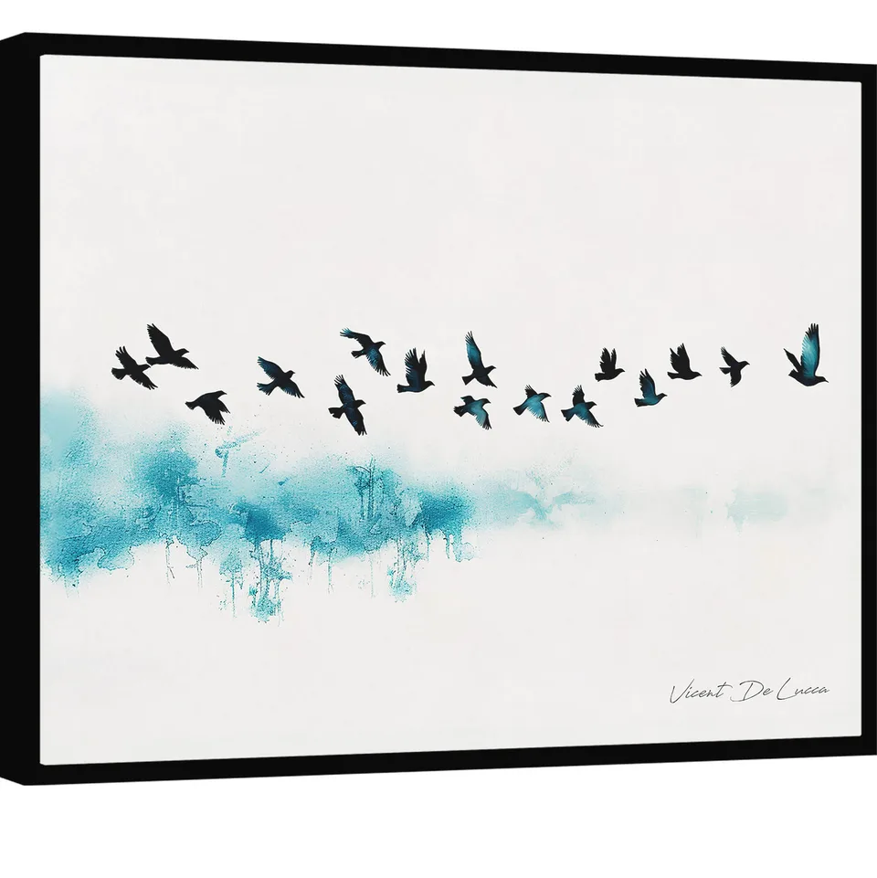 Quadro Pássaros Viajantes