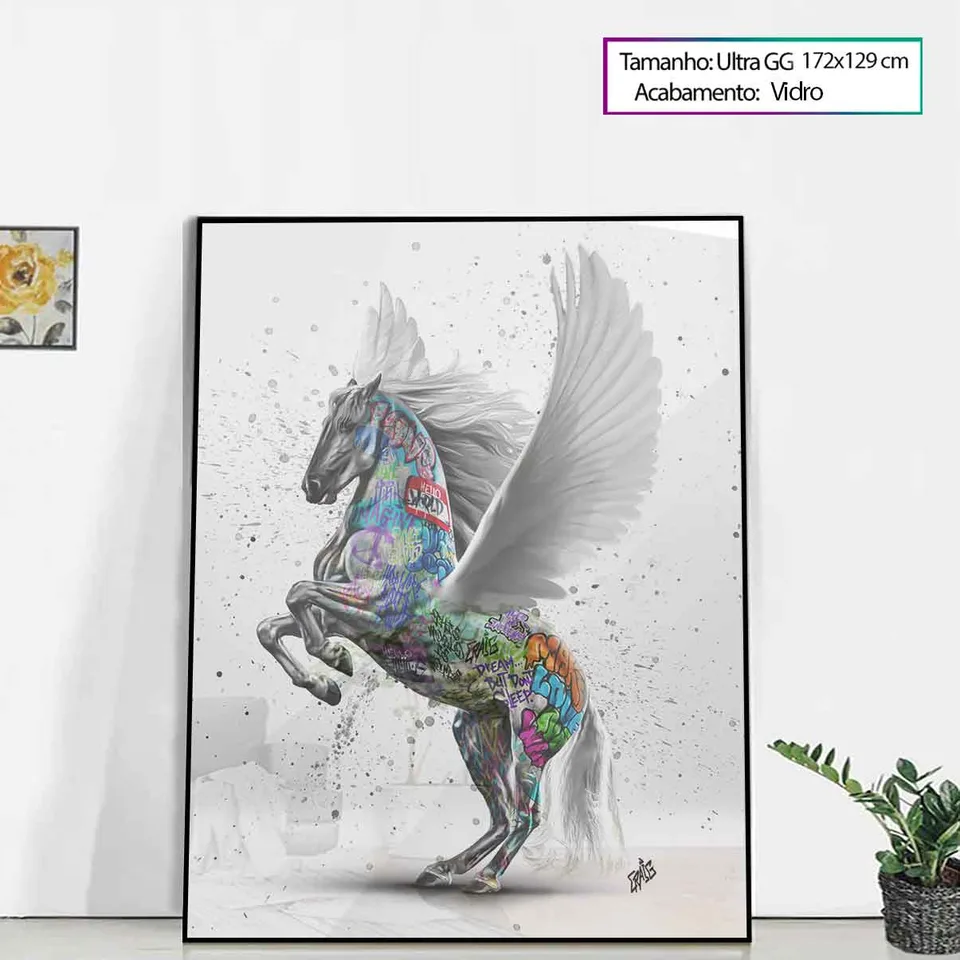 Quadro Pegasus Grafite CRAIG, de CRAIG — foto 5