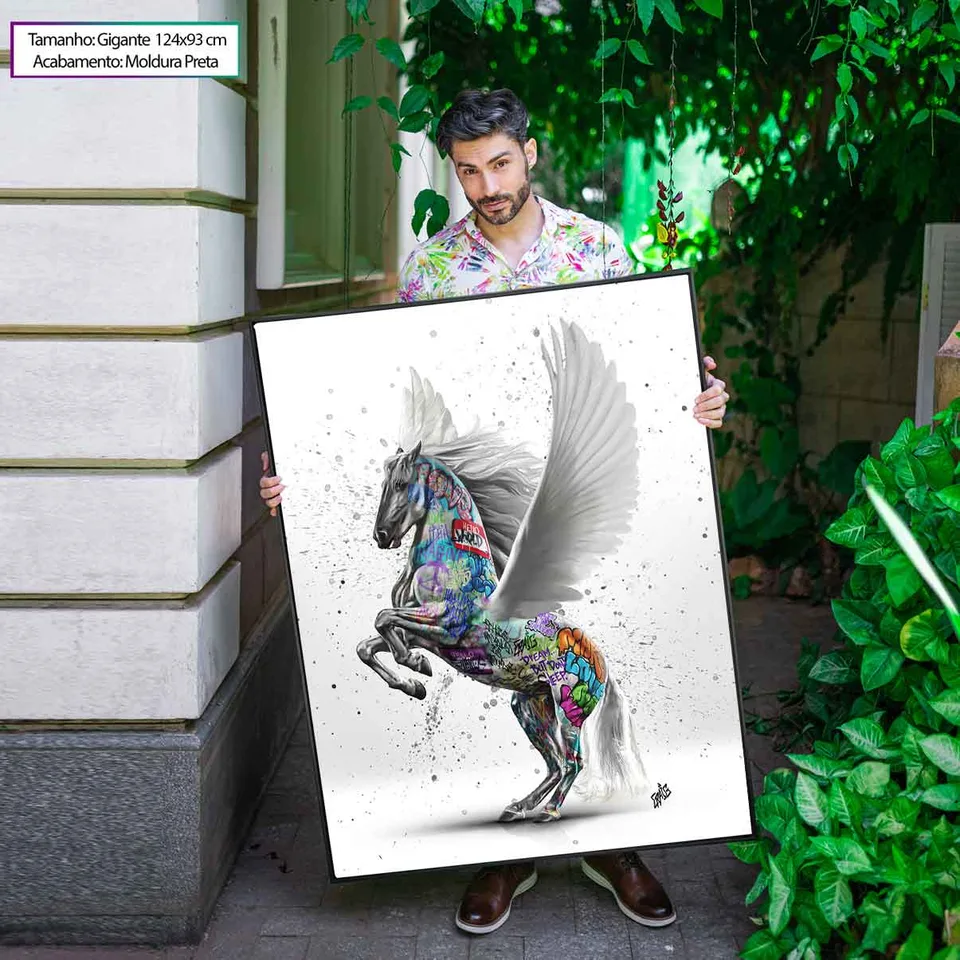 Quadro Pegasus Grafite CRAIG, de CRAIG — foto 10