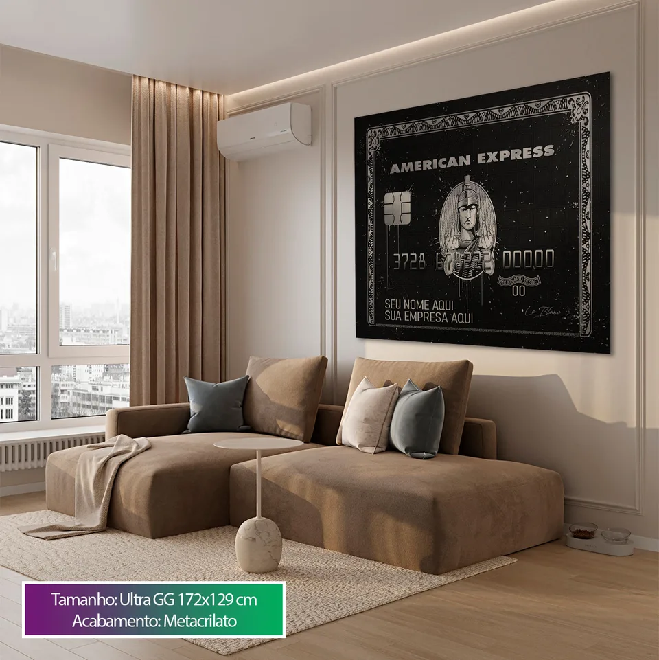 Quadro Personalizado AMEX Black, de Vicent de Lucca — foto 11
