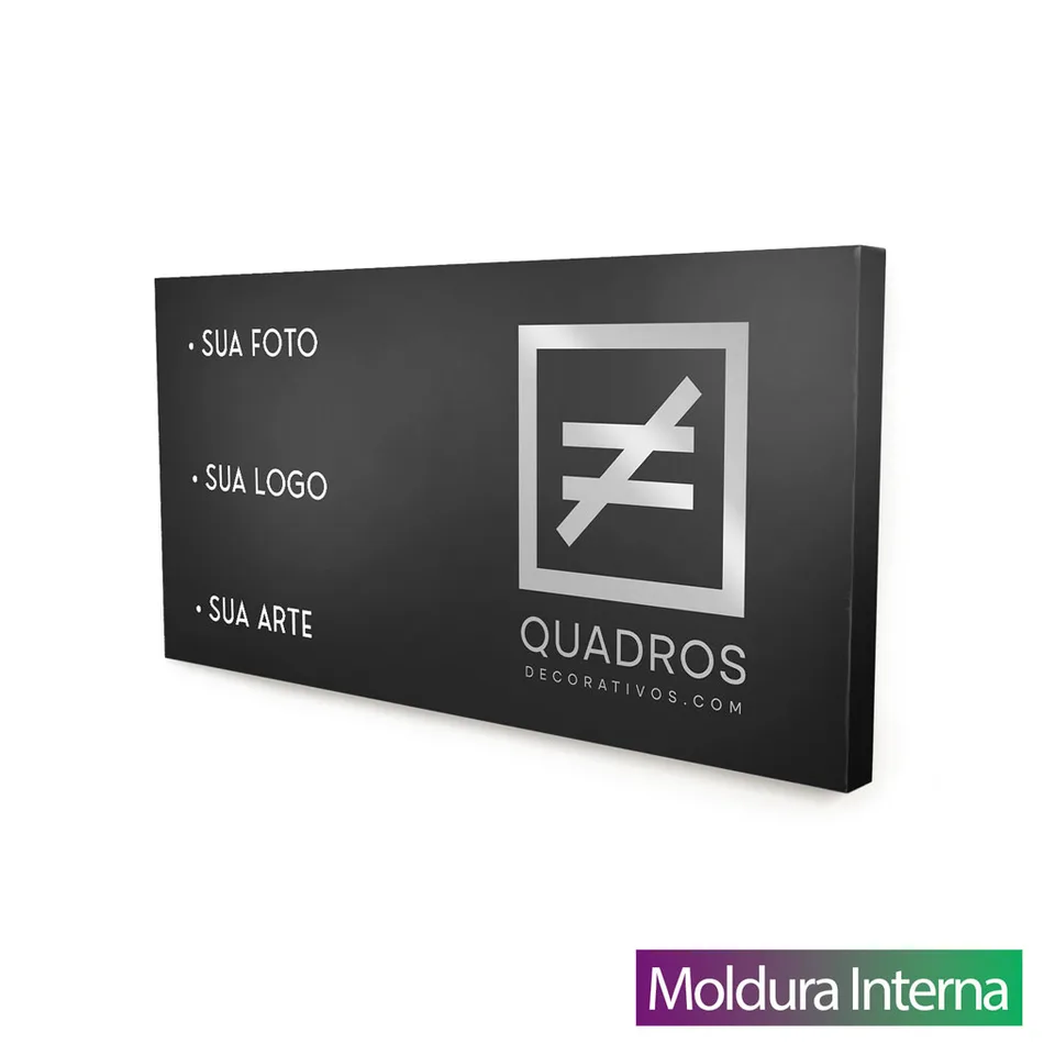 Quadro Personalizado - Proporção de nota - Ultra Wide com moldura interna (foto 6)