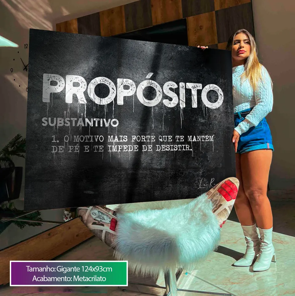 Quadro Propósito para escritório, de Le Roux — foto 8