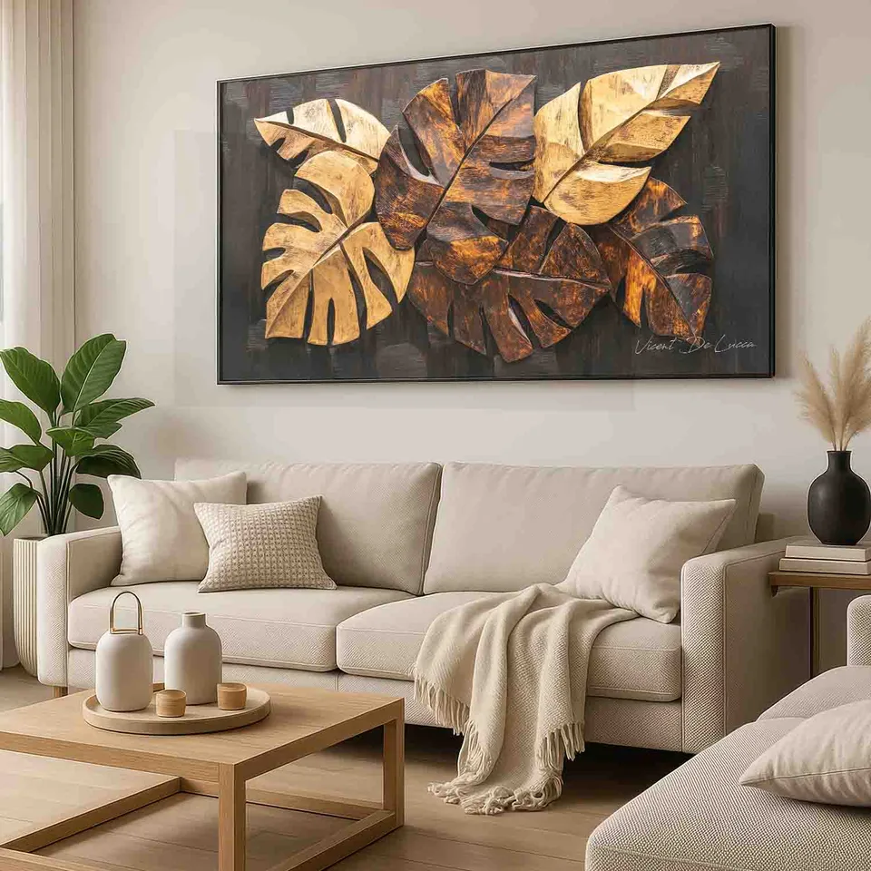Quadro Raízes da Natureza, de Vicent de Lucca — foto 2