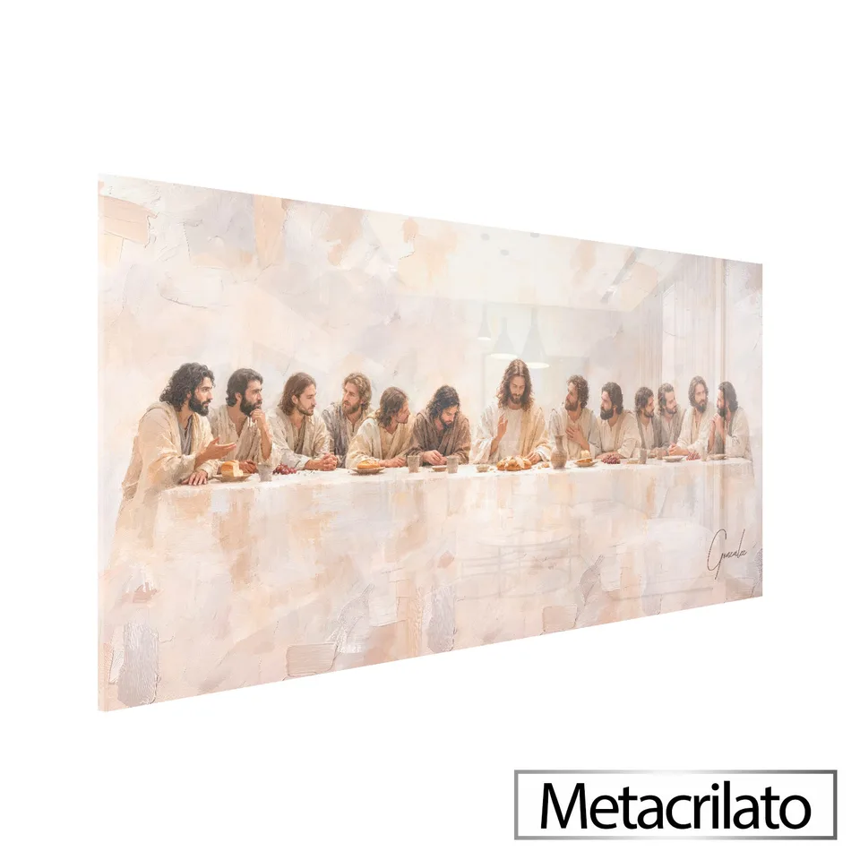 Quadro Santa ceia - Coleção Cream Art — foto 6
