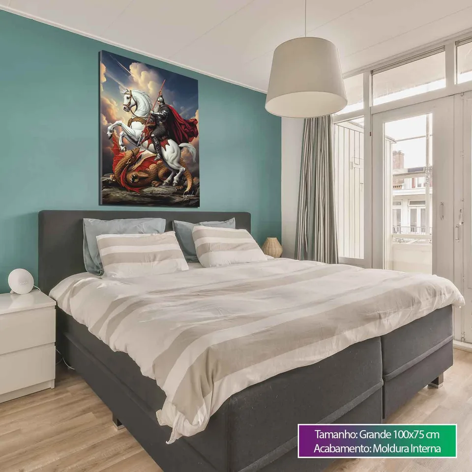Quadro São Jorge para sala, de Gonzalez — foto 12