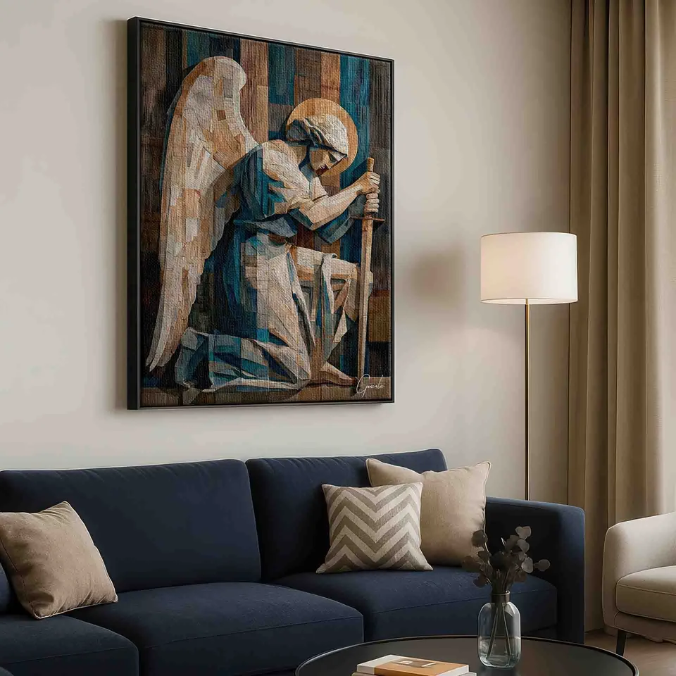 Quadro São Miguel Amadeirado, de Gonzalez — foto 2