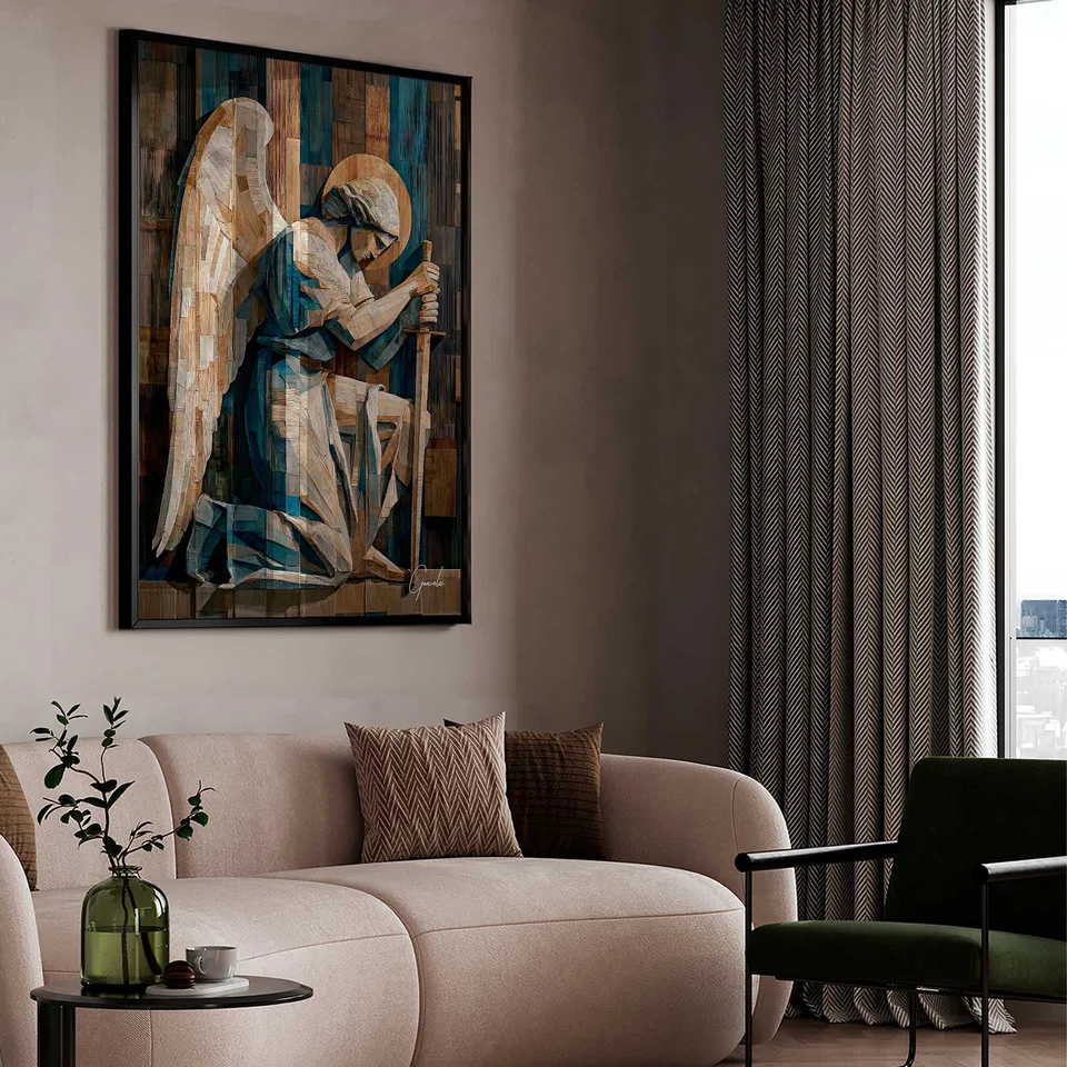 Quadro São Miguel Amadeirado, de Gonzalez — foto 4