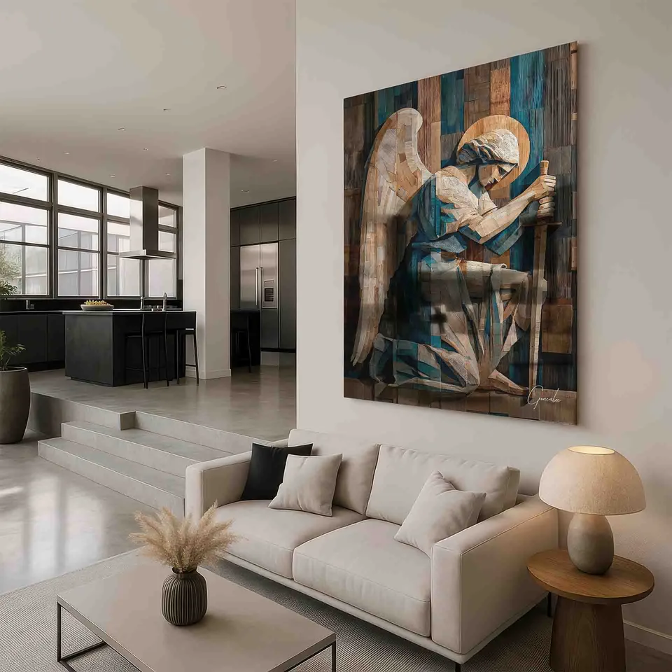 Quadro São Miguel Amadeirado, de Gonzalez — foto 7