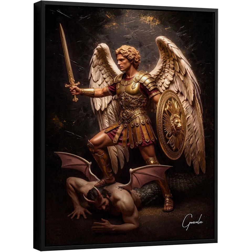 Quadro São Miguel Dourado