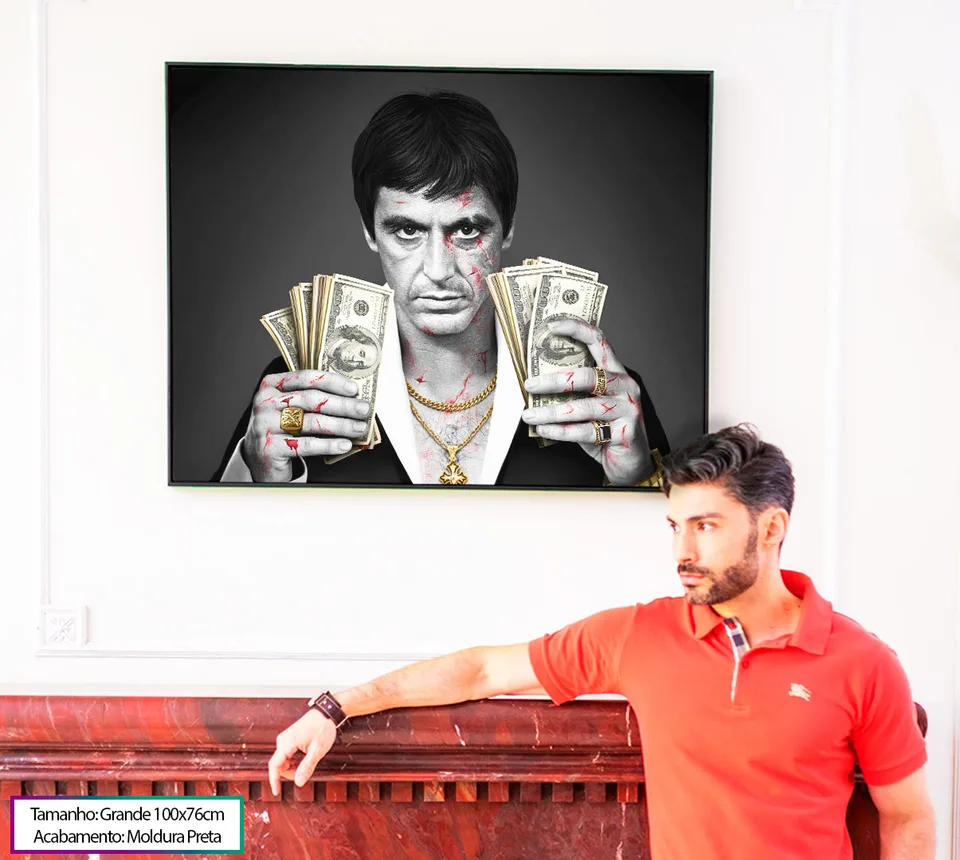 Quadro Scarface para escritório — foto 2