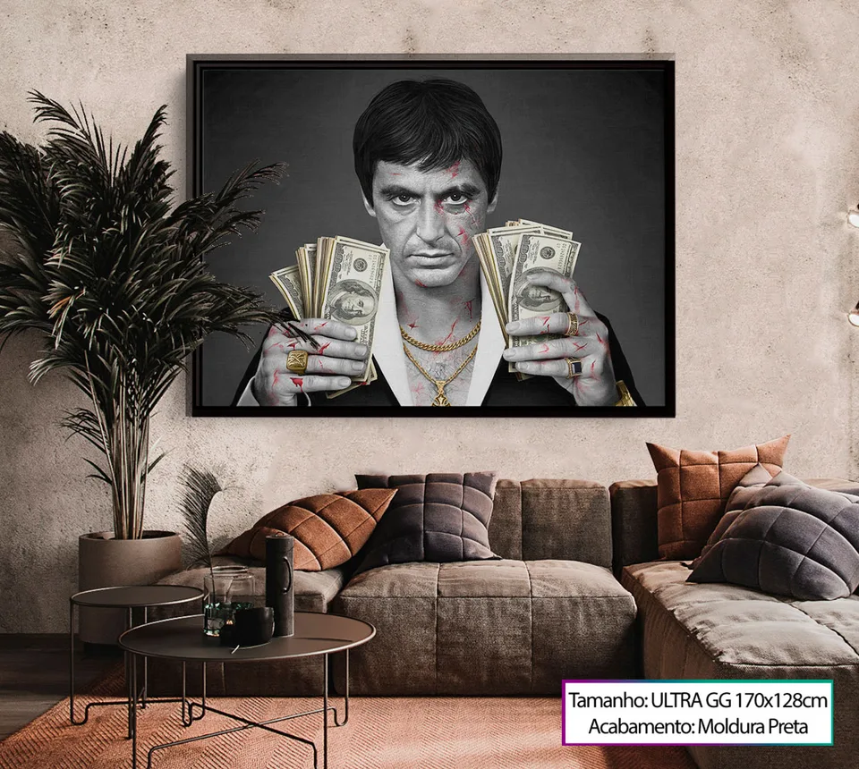 Quadro Scarface para escritório — foto 3