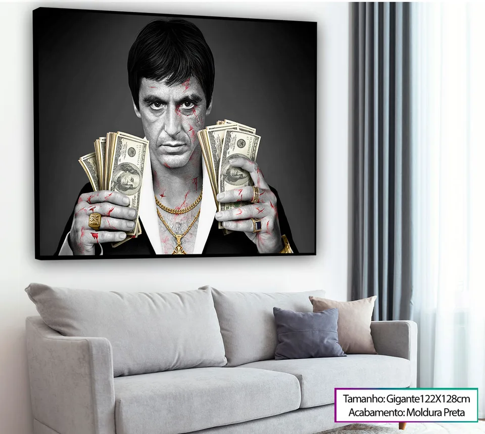 Quadro Scarface para escritório — foto 4