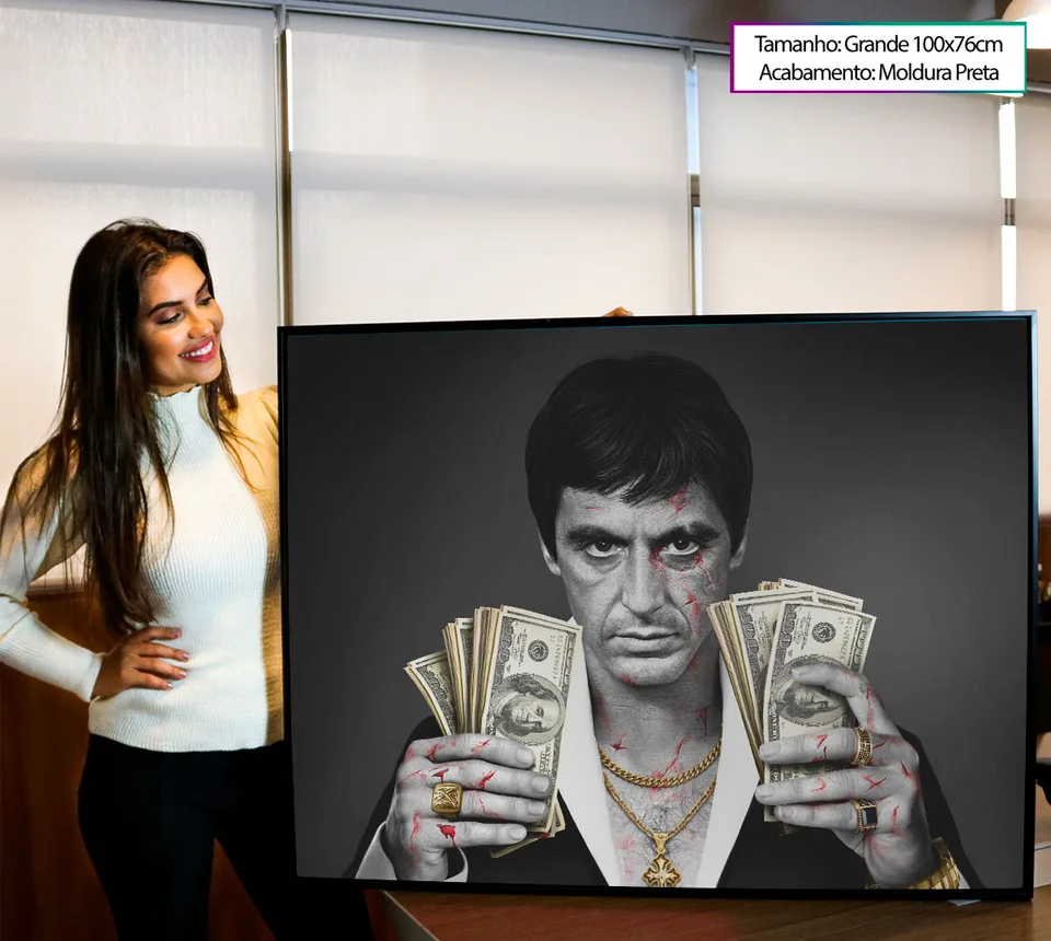 Quadro Scarface para escritório — foto 5