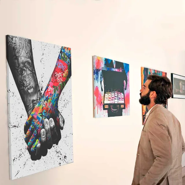 Quadro Sempre Unidos — Moldura Interna, Médio 64x48