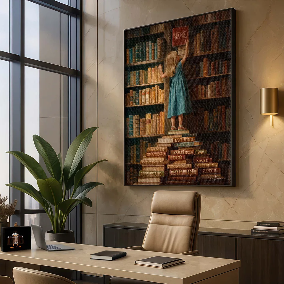 Quadro Sonhando com Sucesso, de Le Roux — foto 2