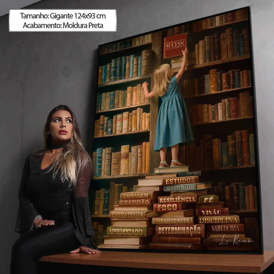 Quadro Sonhando com Sucesso, de Le Roux — foto 3