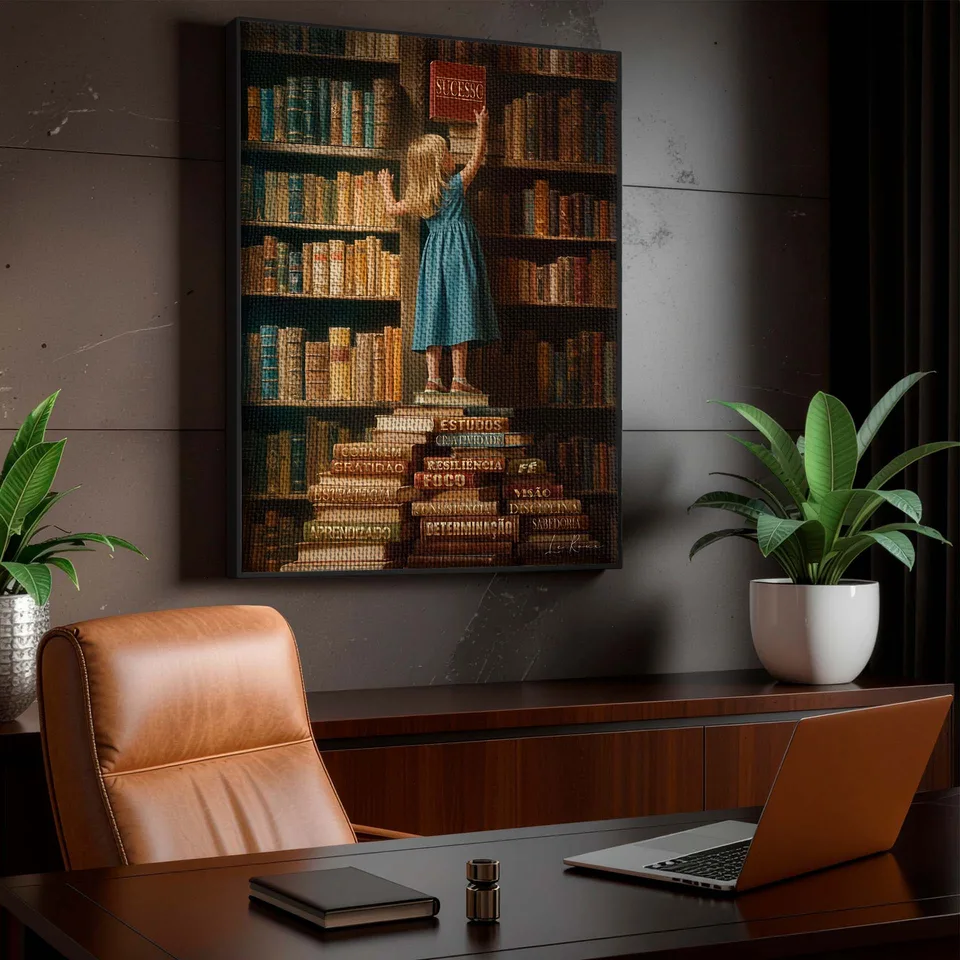 Quadro Sonhando com Sucesso, de Le Roux — foto 4
