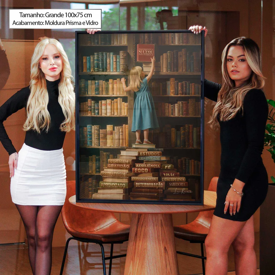 Quadro Sonhando com Sucesso, de Le Roux — foto 6