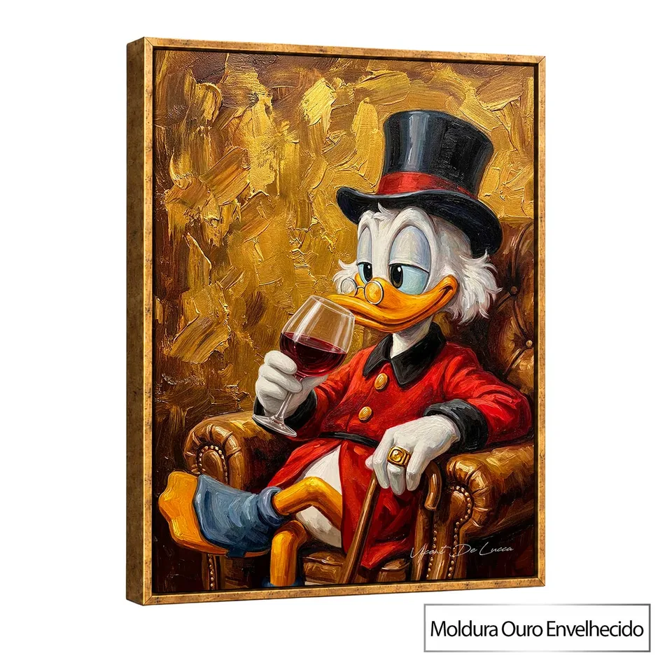 Quadro The Duck's e Vinho — foto 2