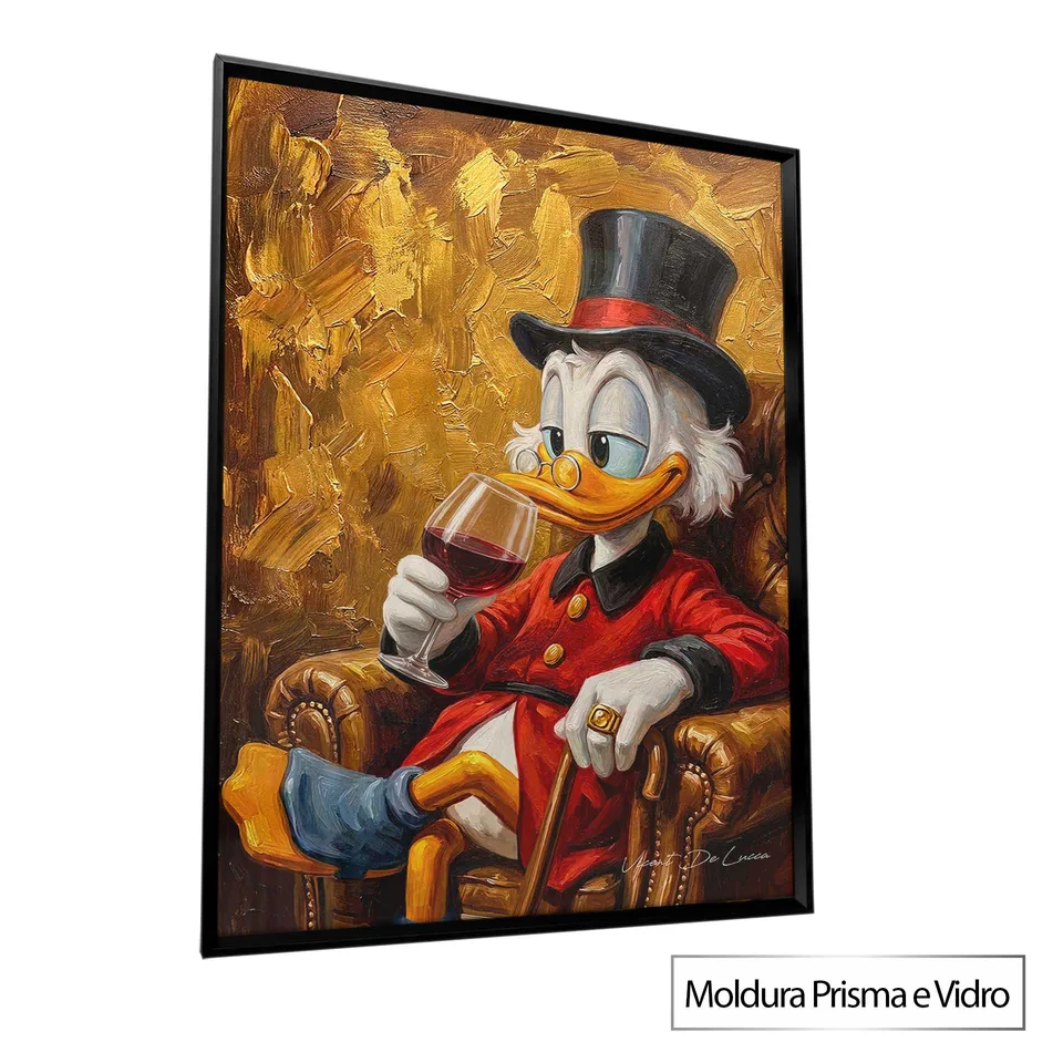 Quadro The Duck's e Vinho — foto 3